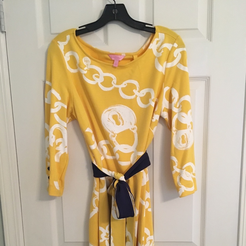 EUC Lilly Pulitzer Shift Dress, Size Large